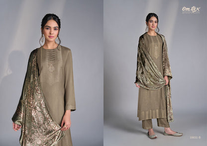 Jimena Omtex Pashmina Suits Manufacturer India