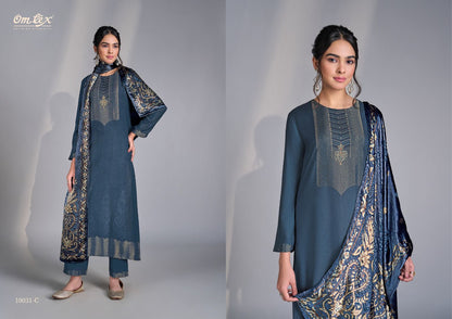 Jimena Omtex Pashmina Suits Manufacturer India