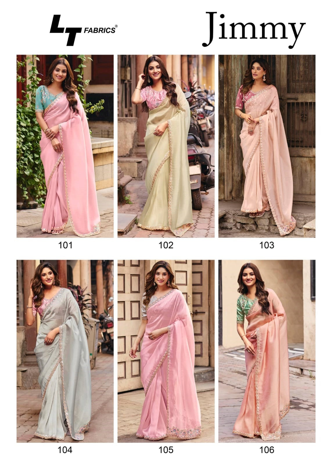 Jimmy Lt Fabrics Sarees Supplier India