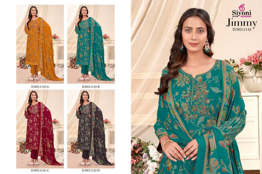 Jimmy Siyoni Viscose Pashmina Suits Exporter Ahmedabad