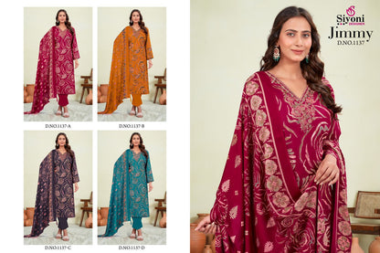 Jimmy Siyoni Viscose Pashmina Suits Exporter Ahmedabad