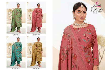 Jimmy Siyoni Viscose Pashmina Suits Exporter Ahmedabad