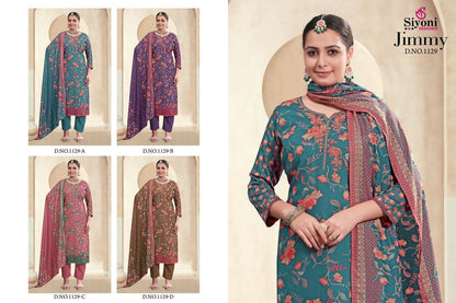 Jimmy Siyoni Viscose Pashmina Suits Exporter Ahmedabad