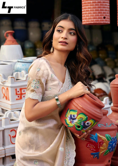 Jimmy Vol 6 Lt Fabrics Sarees Wholesaler Ahmedabad