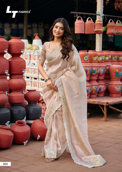 Jimmy Vol 6 Lt Fabrics Sarees Wholesaler Ahmedabad