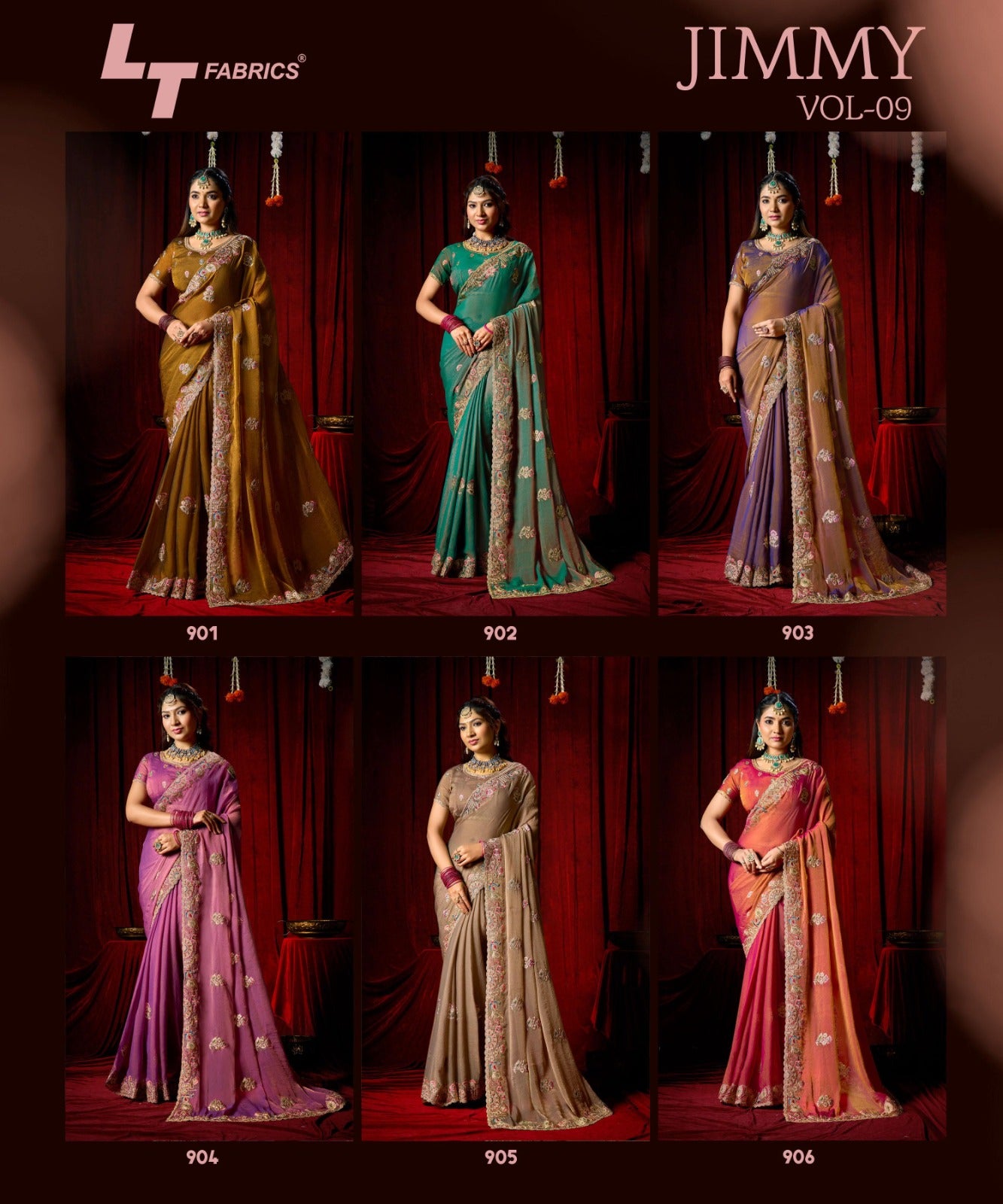 Jimmy Vol 9 Lt Fashion Sarees Supplier