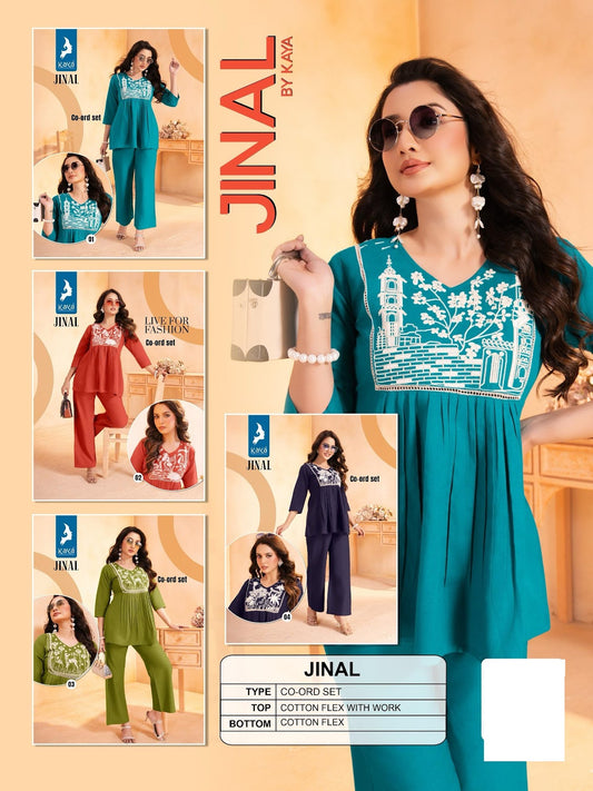 Jinal Kaya Cotton Co Ord Set Exporter Ahmedabad
