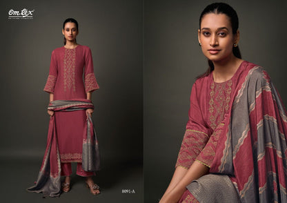 Jinisha Omtex Silk Pant Style Suits Manufacturer