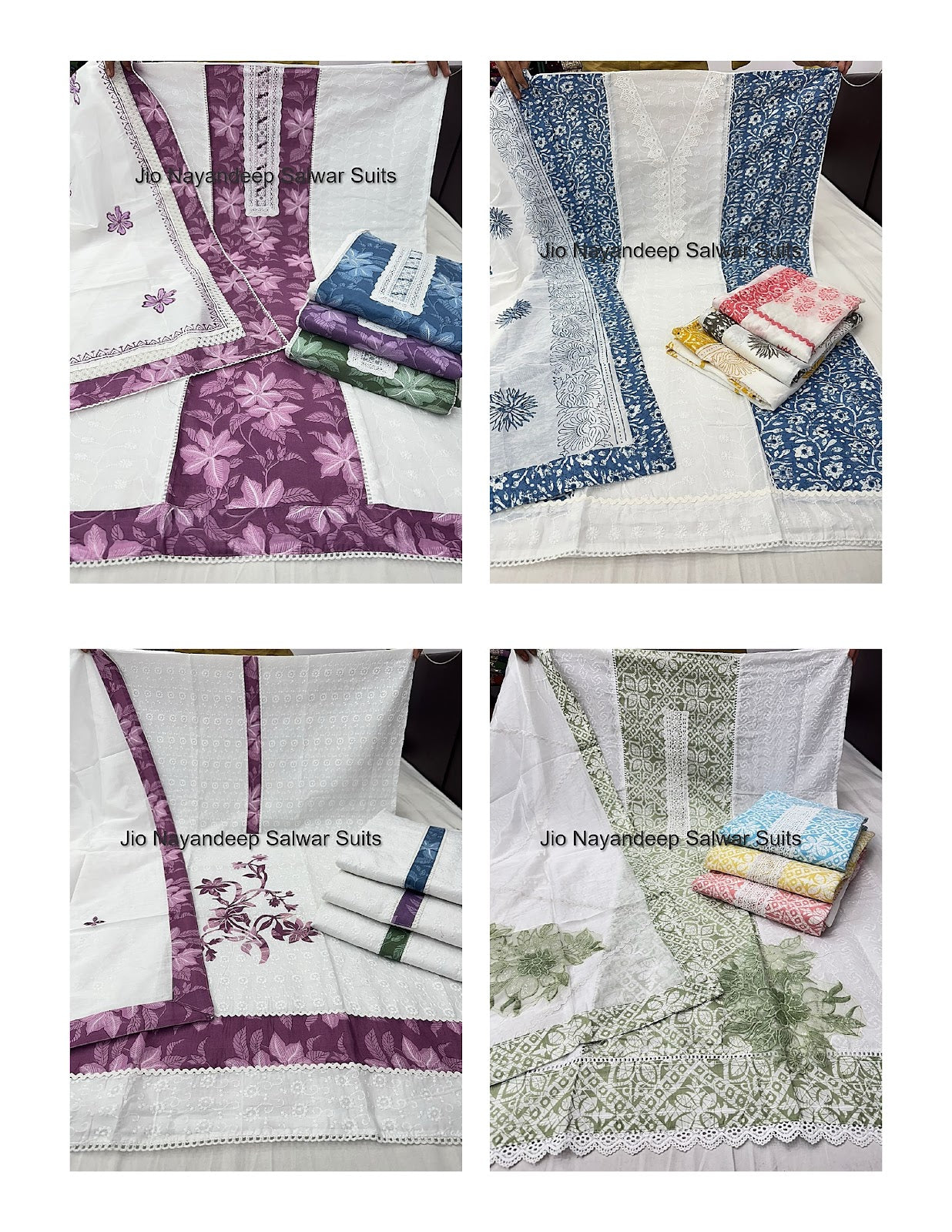 Jio Nayandeep Cotton Salwar Suits Exporter India