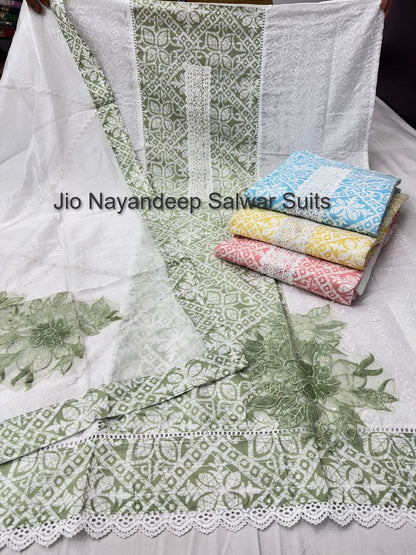 Jio Nayandeep Cotton Salwar Suits Exporter India
