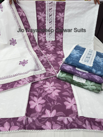 Jio Nayandeep Cotton Salwar Suits Exporter India