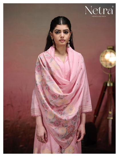 Jisha Netra Banarasi Plazzo Style Suits Wholesaler Gujarat