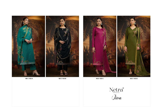Jiva Netra Premium Cotton Pant Style Suits Wholesale Price