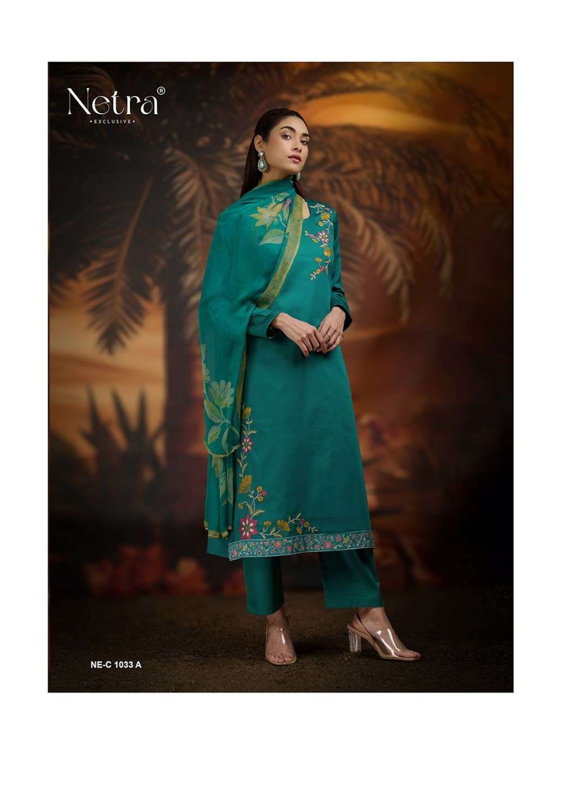 Jiva Netra Premium Cotton Pant Style Suits Wholesale Price