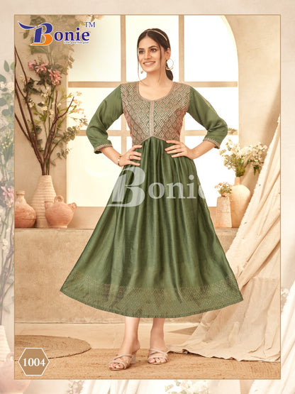 Jivika Bonie Vichitra Anarkali Kurtis Wholesale