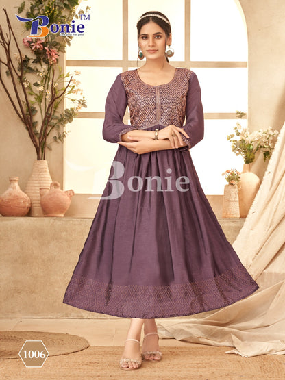 Jivika Bonie Vichitra Anarkali Kurtis Wholesale