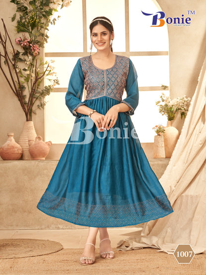 Jivika Bonie Vichitra Anarkali Kurtis Wholesale