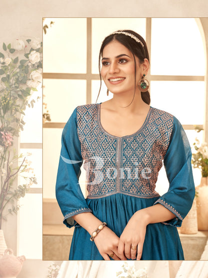 Jivika Bonie Vichitra Anarkali Kurtis Wholesale