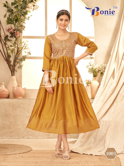 Jivika Bonie Vichitra Anarkali Kurtis Wholesale