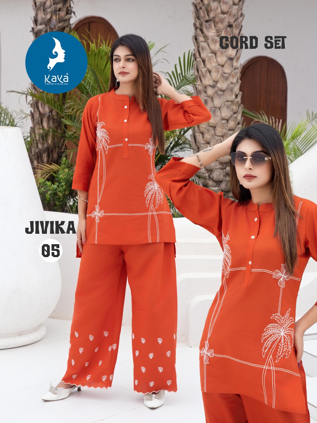Jivika Kaya Vertican Co Ord Set Supplier Ahmedabad
