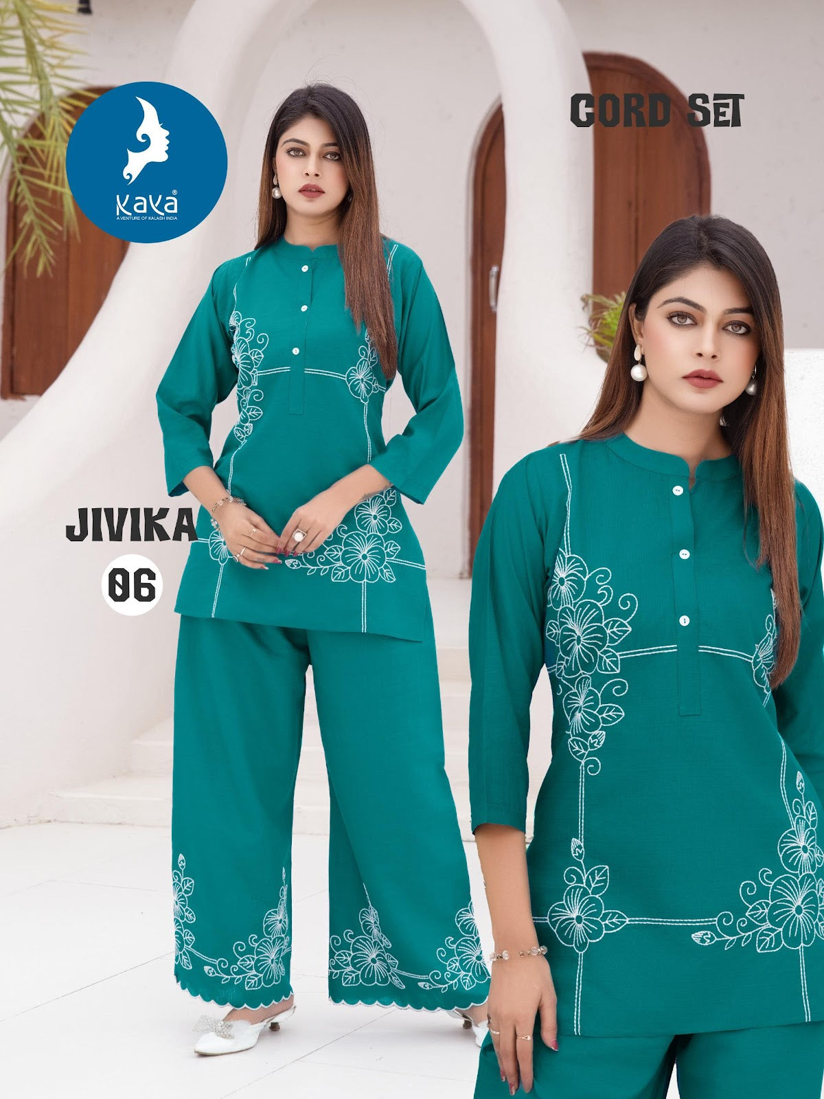 Jivika Kaya Vertican Co Ord Set Supplier Ahmedabad