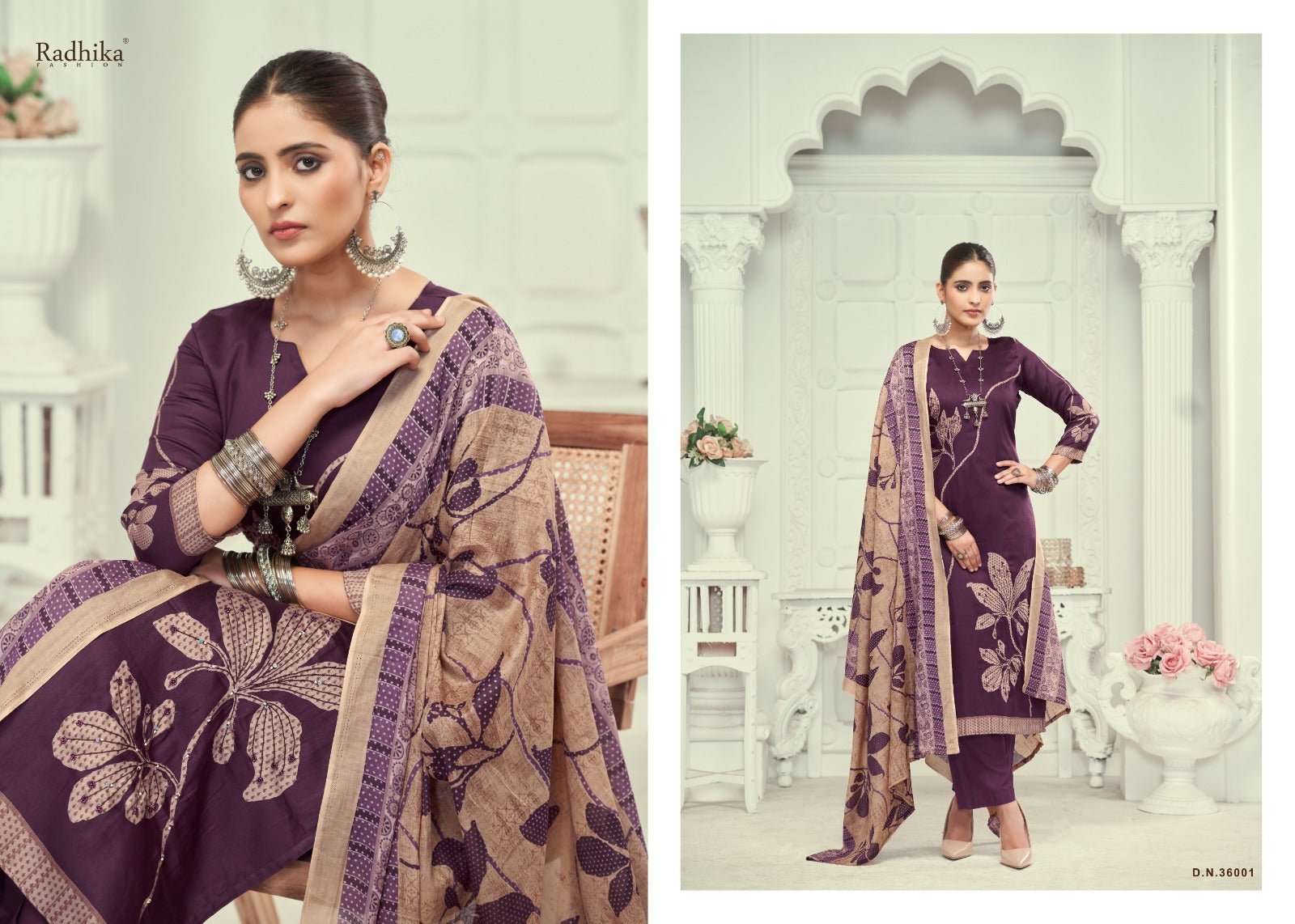 Jivika Vol 3 Radhika Fashion Azara Pure Zam Karachi Salwar Suits Exporter Ahmedabad