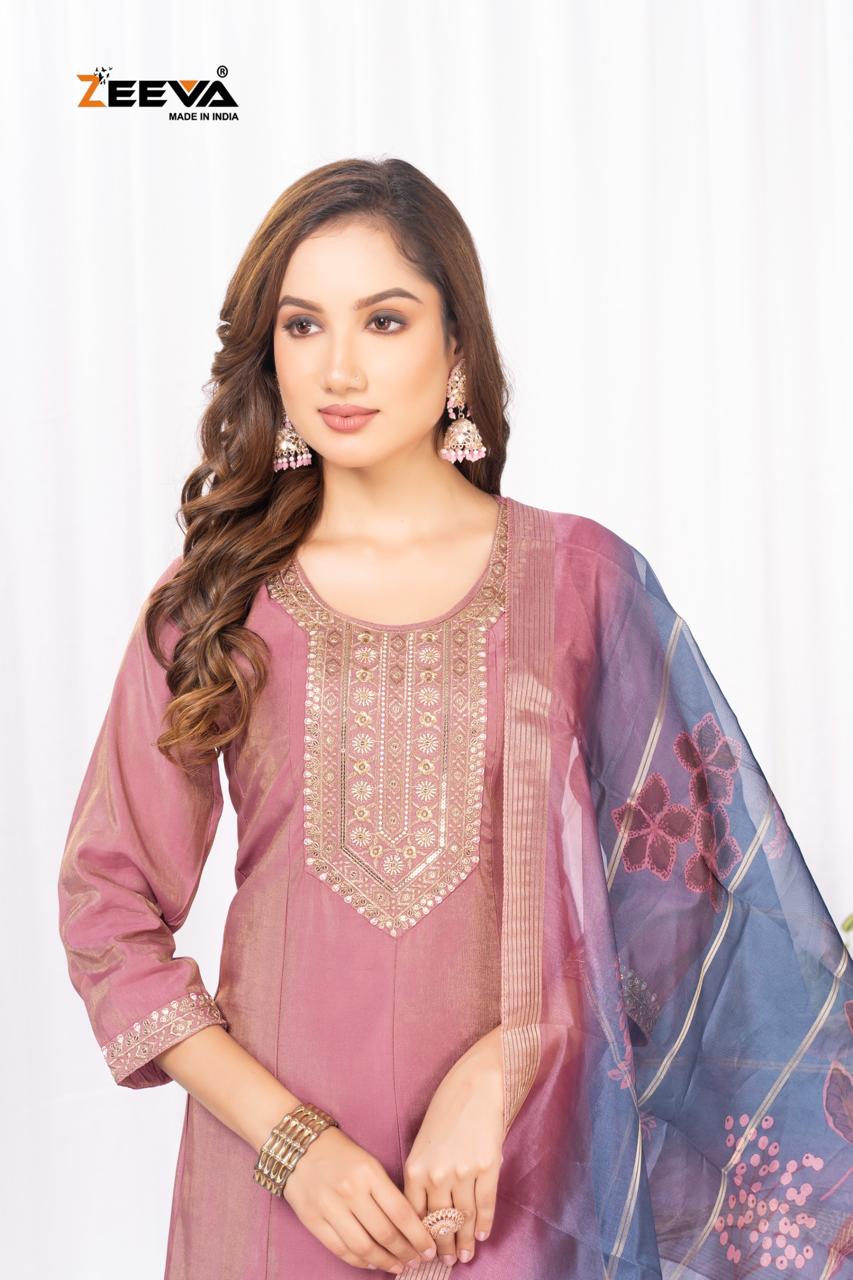 Jivika Zeeva Simmer Readymade Anarkali Suits Supplier