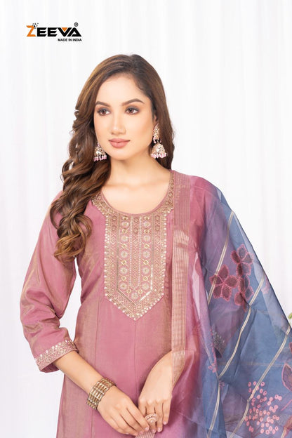 Jivika Zeeva Simmer Readymade Anarkali Suits Supplier