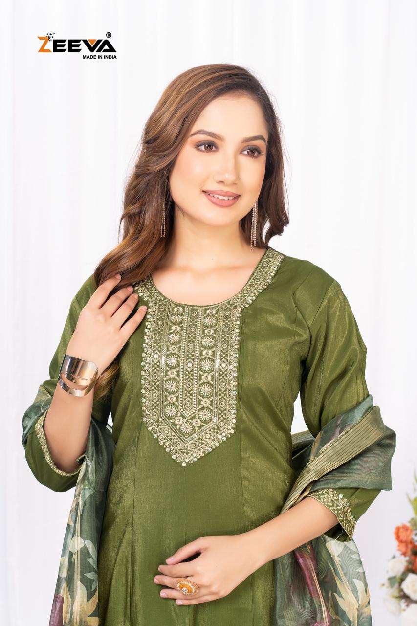 Jivika Zeeva Simmer Readymade Anarkali Suits Supplier