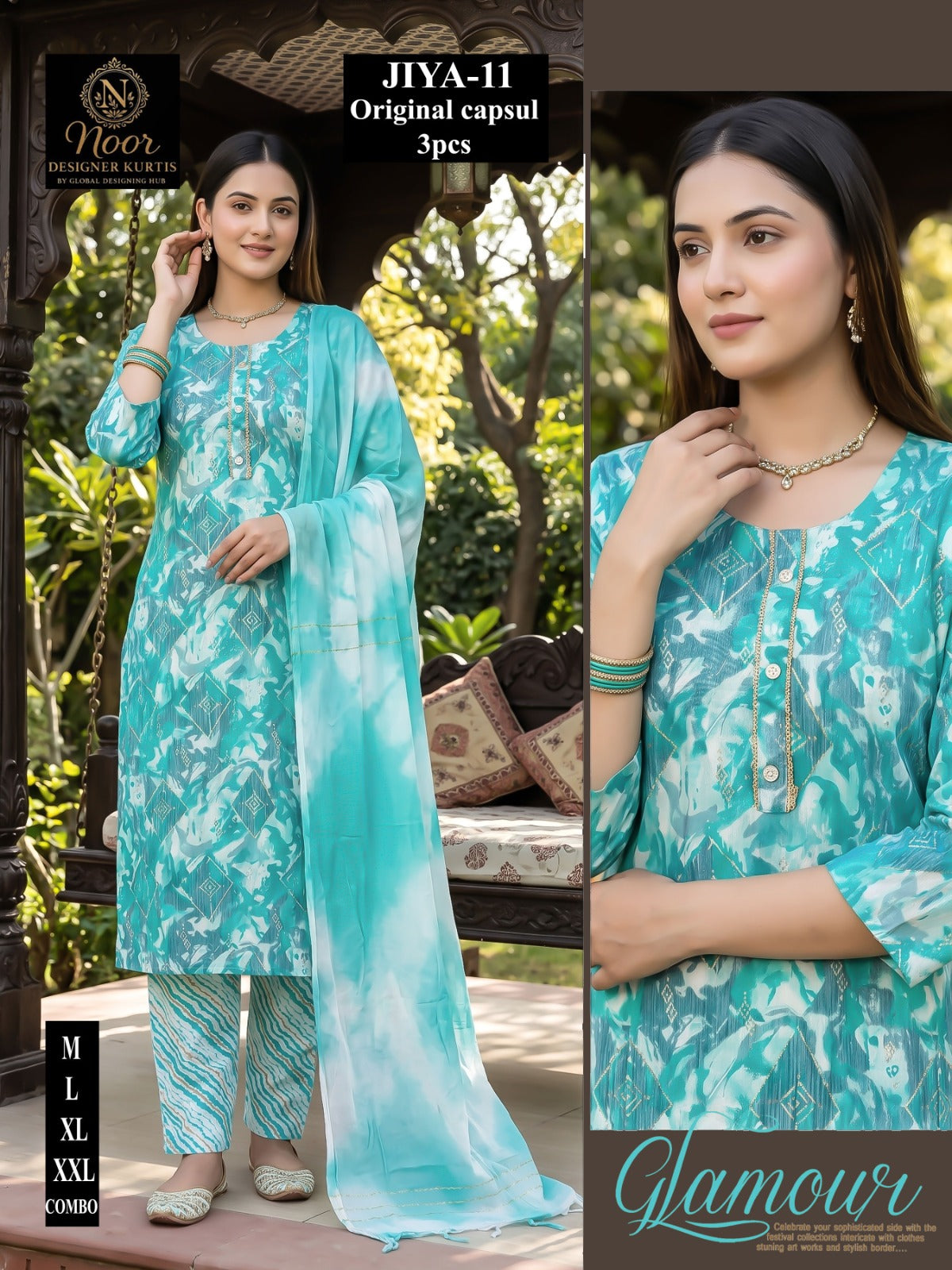 Jiya Globe Capsule Readymade Pant Style Suits Exporter Ahmedabad