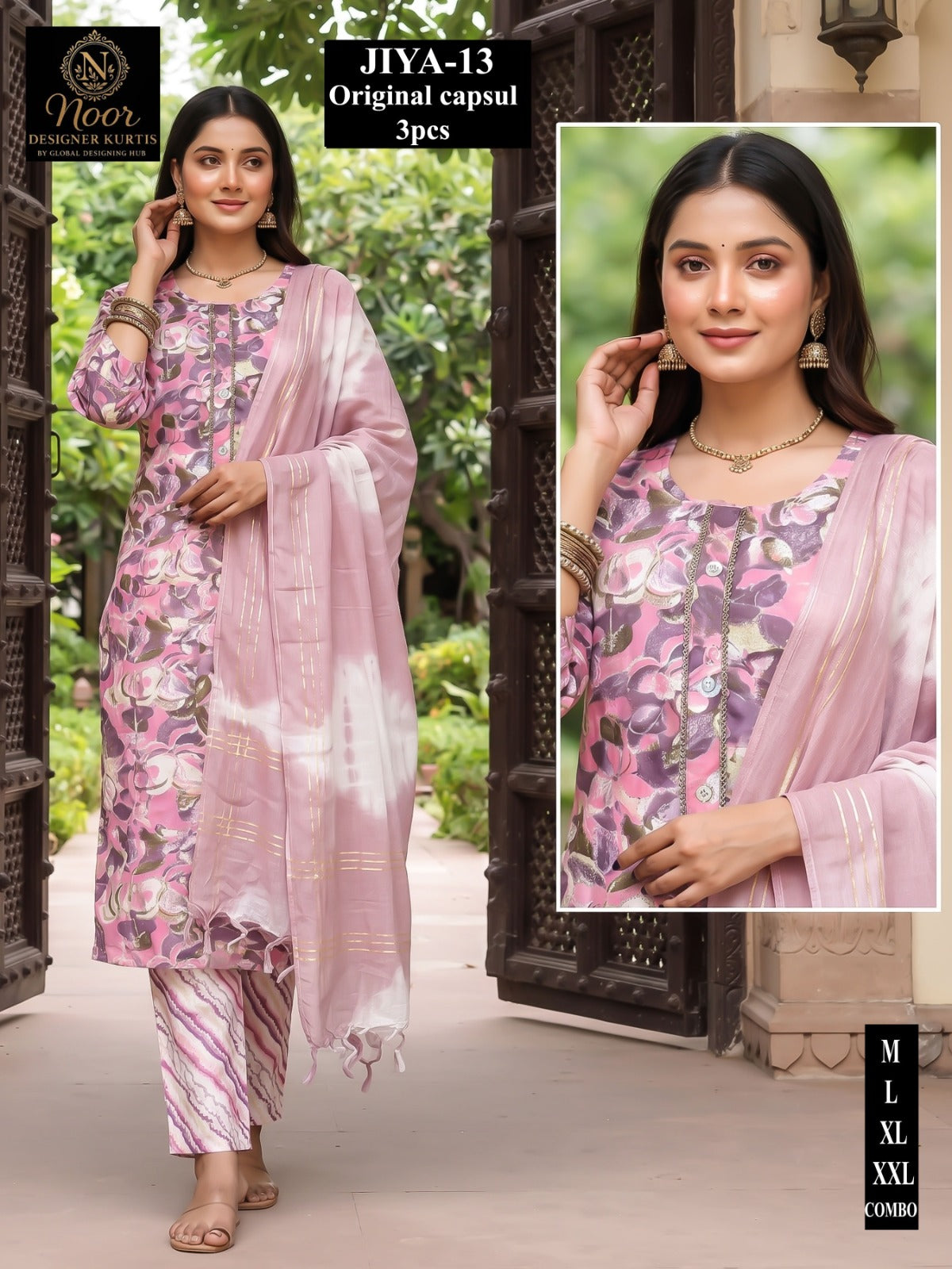 Jiya Globe Capsule Readymade Pant Style Suits Exporter Ahmedabad