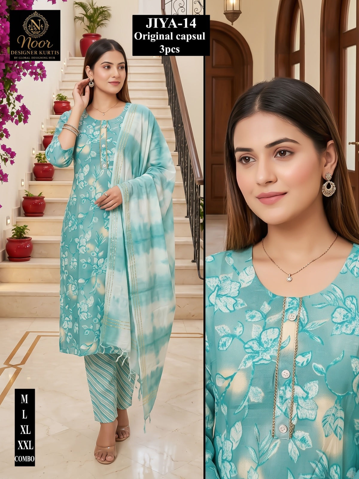 Jiya Globe Capsule Readymade Pant Style Suits Exporter Ahmedabad