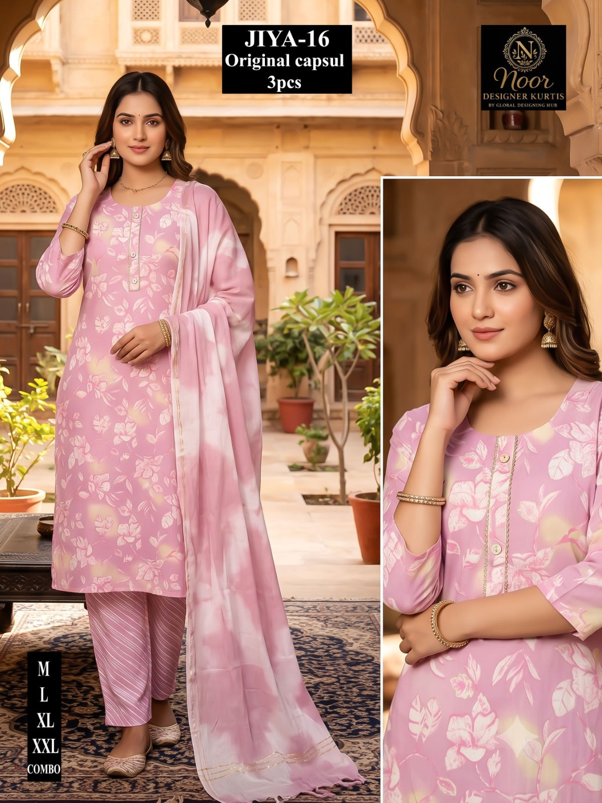 Jiya Globe Capsule Readymade Pant Style Suits Exporter Ahmedabad