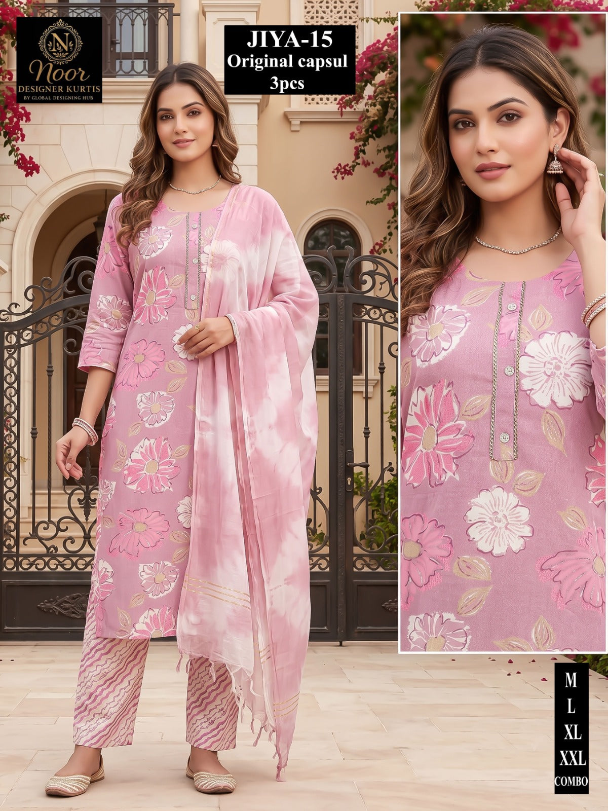 Jiya Globe Capsule Readymade Pant Style Suits Exporter Ahmedabad