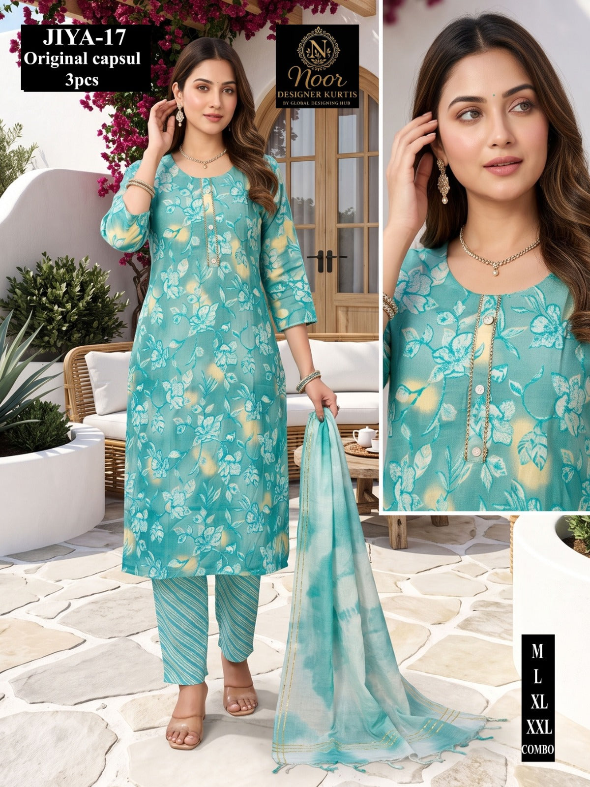 Jiya Globe Capsule Readymade Pant Style Suits Exporter Ahmedabad