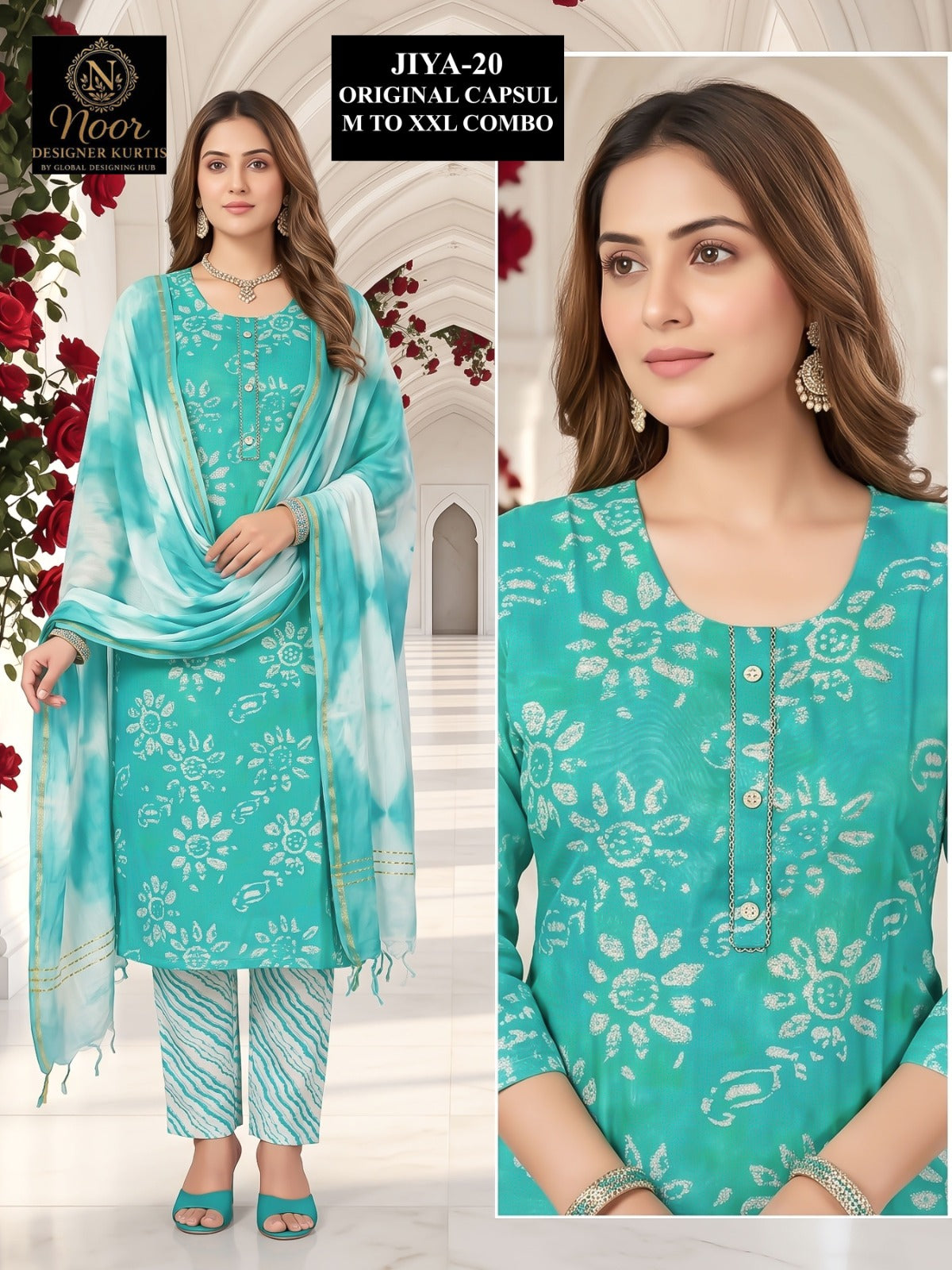 Jiya Globe Capsule Readymade Pant Style Suits Exporter Ahmedabad