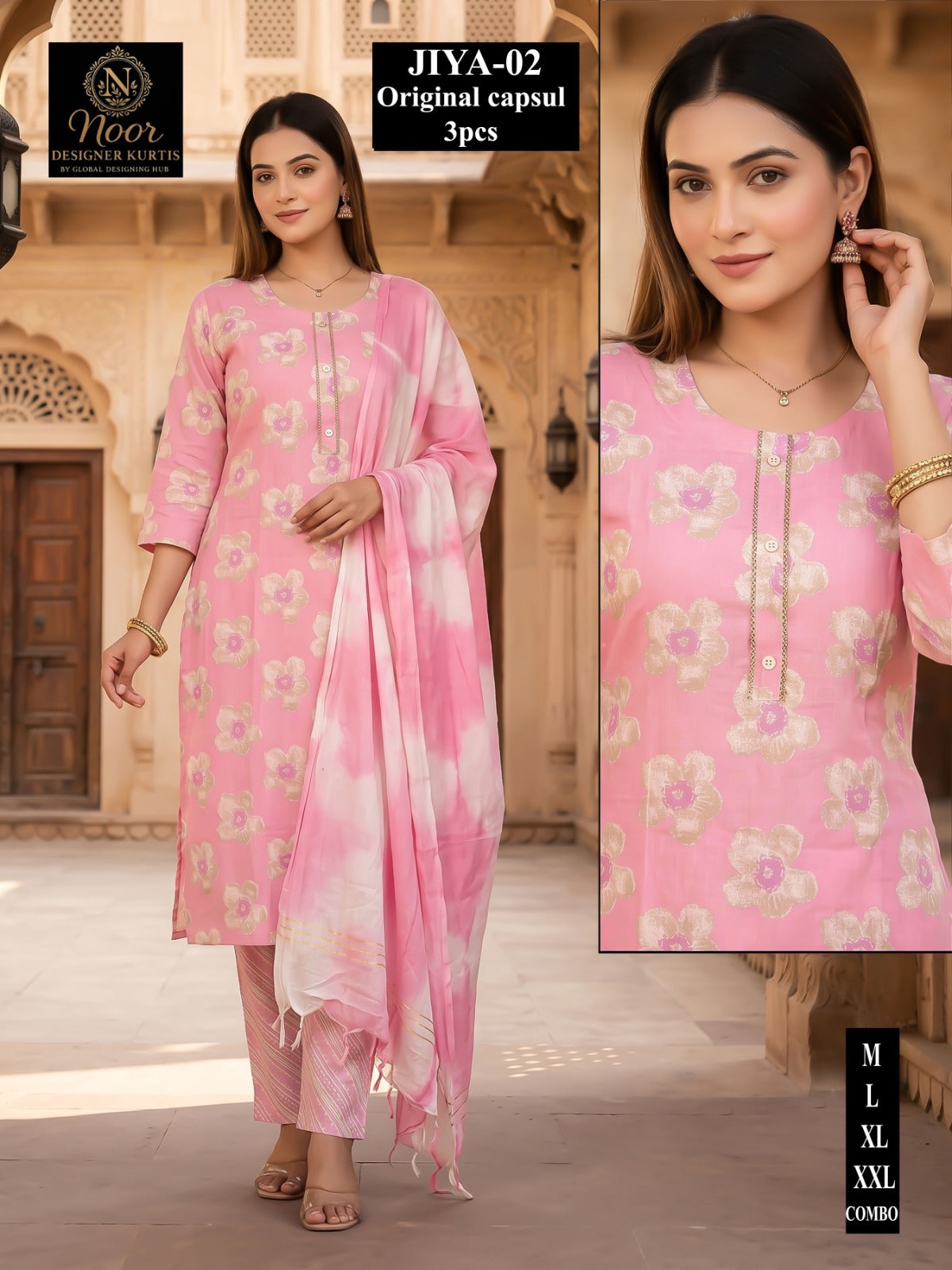 Jiya Globe Capsule Readymade Pant Style Suits Exporter Ahmedabad