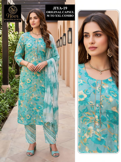 Jiya Globe Capsule Readymade Pant Style Suits Exporter Ahmedabad