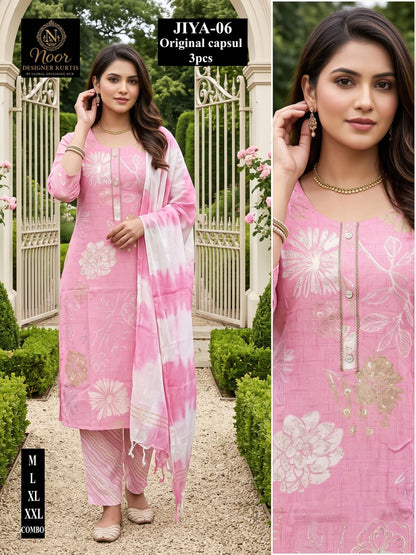 Jiya Globe Capsule Readymade Pant Style Suits Exporter Ahmedabad