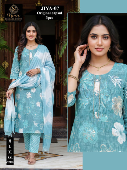 Jiya Globe Capsule Readymade Pant Style Suits Exporter Ahmedabad