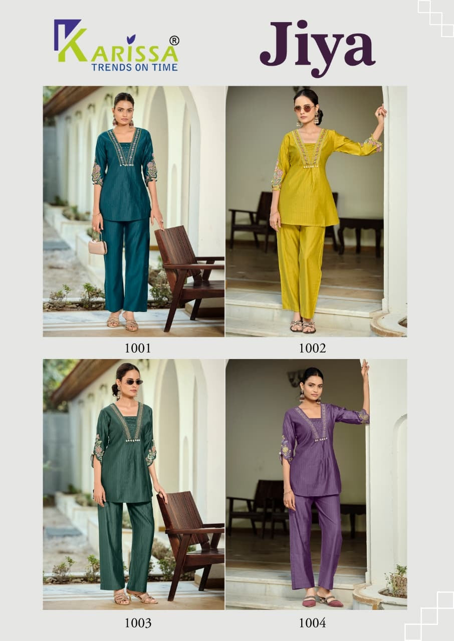 Jiya Karissa Viscose Co Ord Set Supplier