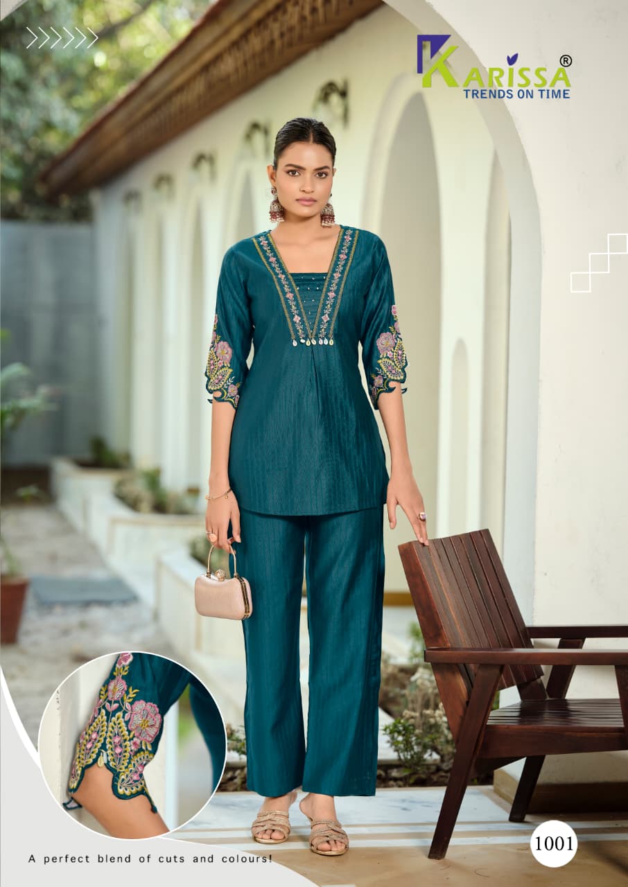 Jiya Karissa Viscose Co Ord Set Supplier