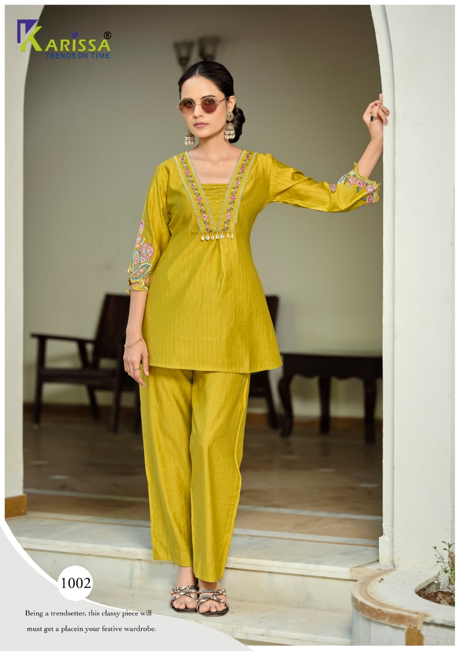 Jiya Karissa Viscose Co Ord Set Supplier