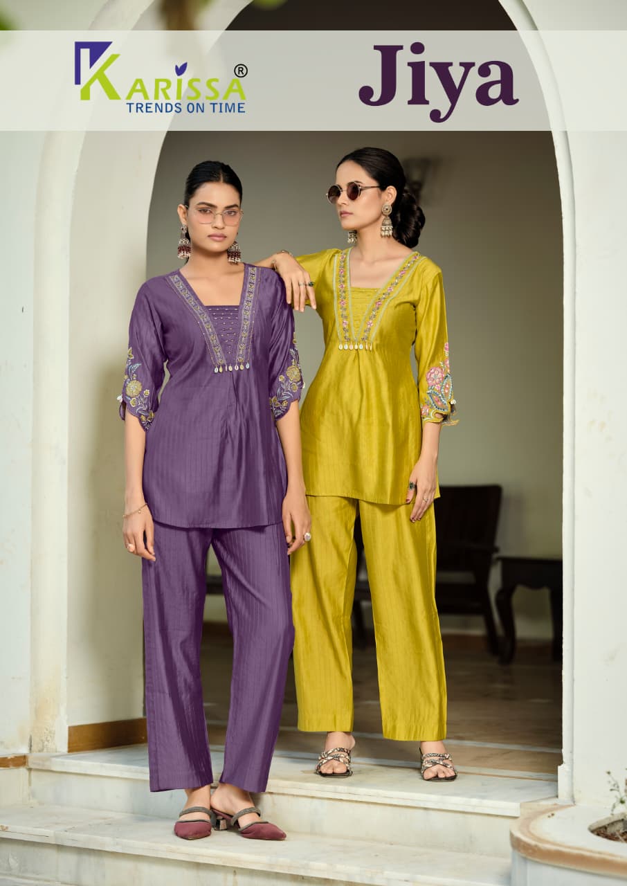 Jiya Karissa Viscose Co Ord Set Supplier