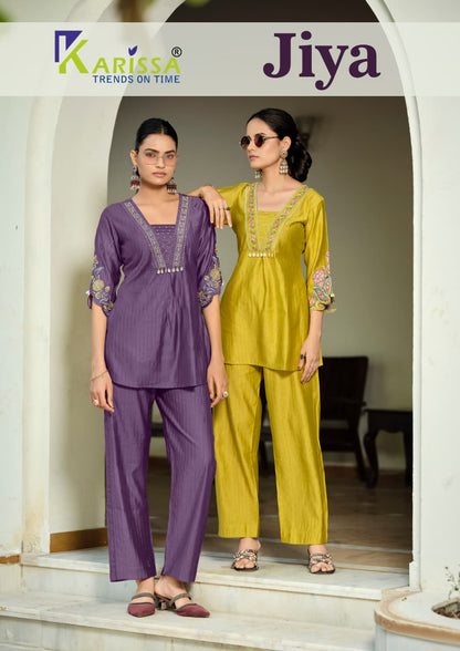 Jiya Karissa Viscose Co Ord Set Supplier