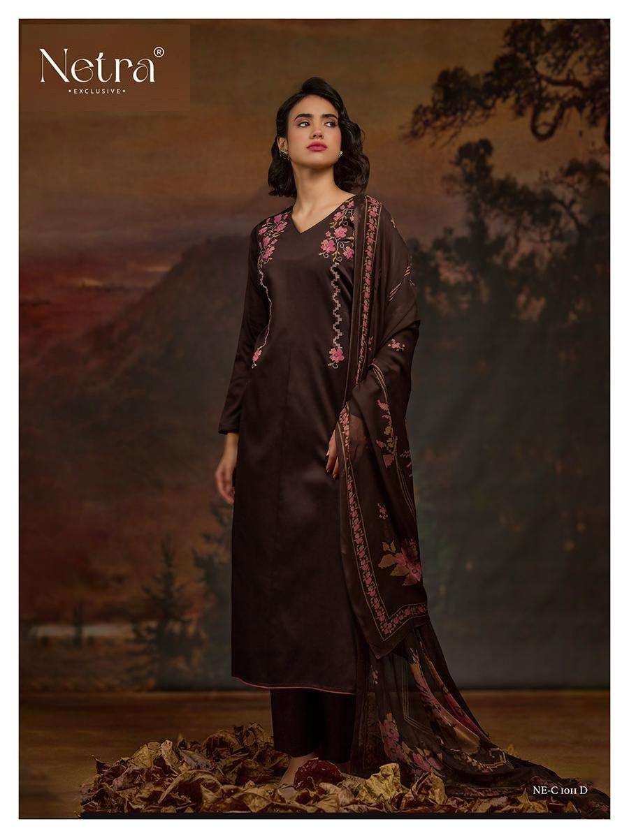 Jiya Netra Premium Cotton Pant Style Suits Exporter India