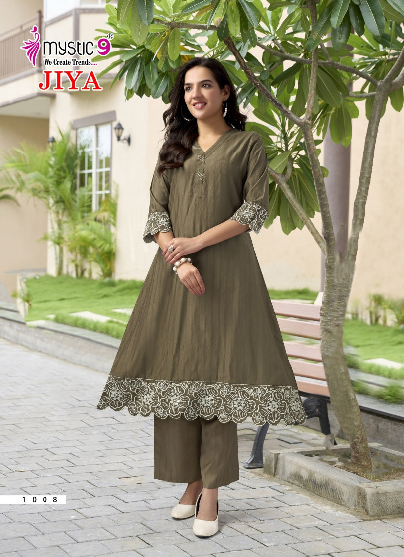 Jiya Vol 1 Mystic 9 Gadwal Co Ord Set Manufacturer Ahmedabad