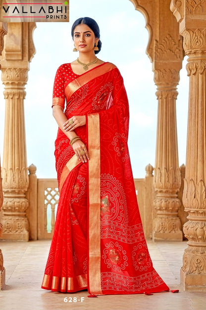 Jiya Vol 43 Vallabhi Prints Moss Sarees Supplier Gujarat