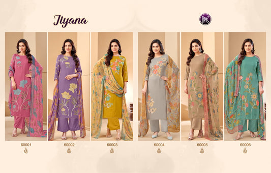 Jiyana Kala Fashion Viscose Pashmina Suits Manufacturer