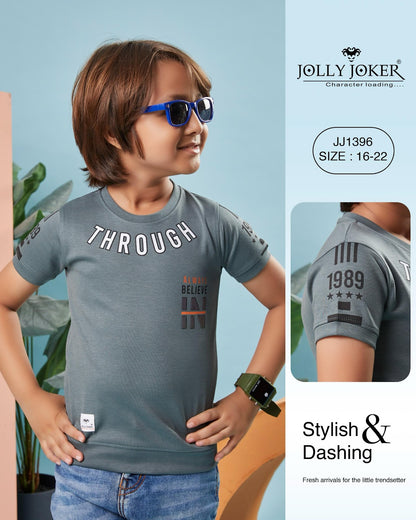 Jj 1396 Jolly Joker Soft Boys Tshirt Exporter Ahmedabad